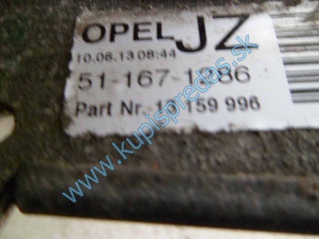 ľavý predný držiak na motor na opel zafiru B 1,7cdti, 13159996, 